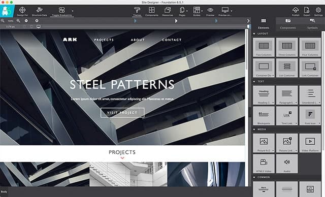 Theme Picture In App Steel Patterns